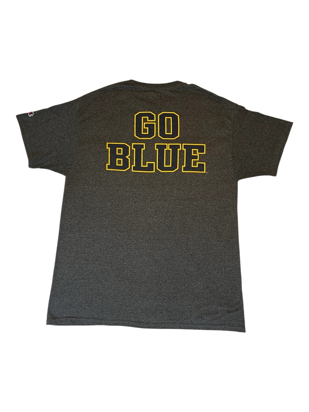 University of Michigan Charcoal Heather Gray Men's Short-Sleeve Tee Sz Large - Picture 5 of 10